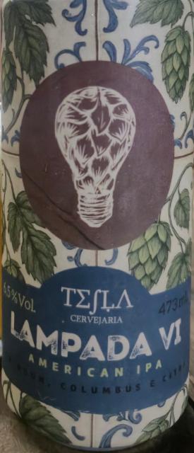 Lampada VI 6.5%, Tesla Cervejaria, Brazil