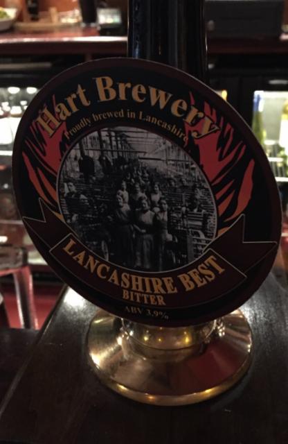 Lancashire Best 3.9%, Hart of Preston Brewery, England