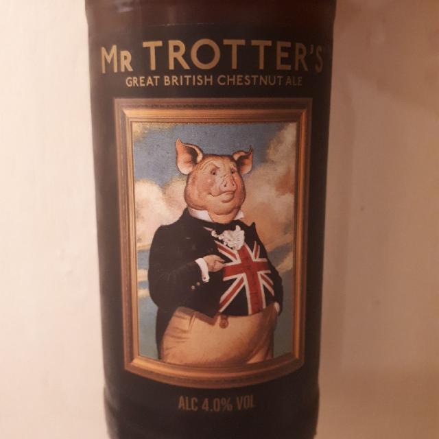 Mr Trotter's Great British Chestnut Ale 4.0%, Lancaster Brewery Ltd, England