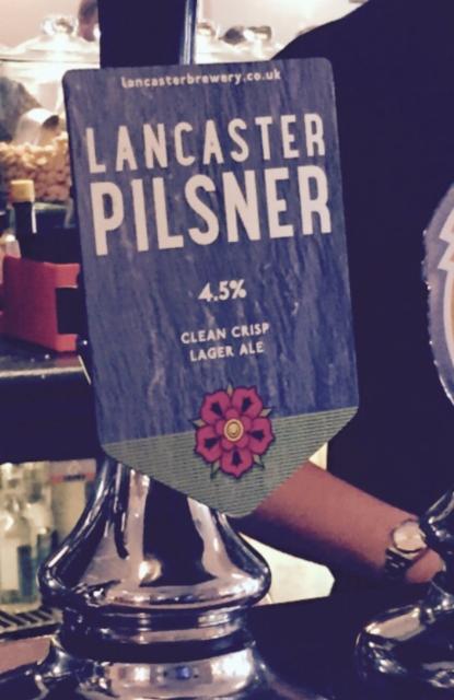 Lancaster Pilsner 4.5%, Lancaster Brewery Ltd, England