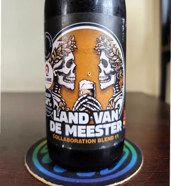 Land Van De Meester collaboration blend #1 11.0%, Brewery De Meester, Belgium