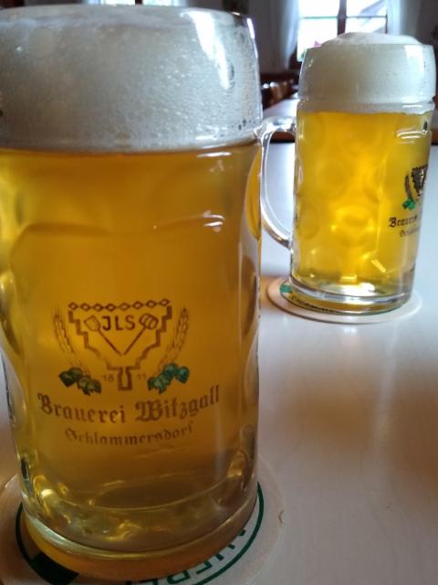 Landbier unfiltriert 5.0%, Schlammersdorfer Bräuhaus, Germany