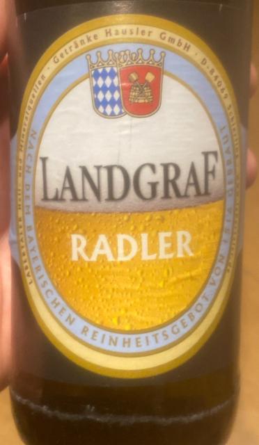 Landgraf Radler, Labertaler Heil- und Mineralquellen / Getränke Hausler