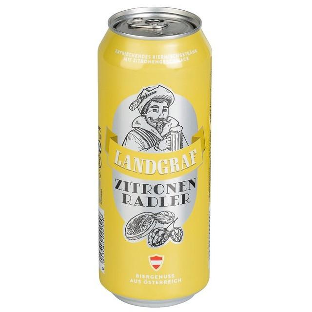 Landgraf Zitronen Radler 2.5%, Privatbrauerei Fritz Egger, Austria