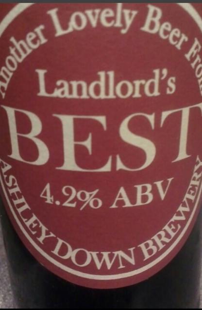 Landlord's Best 4.2%, Ashley Down, England