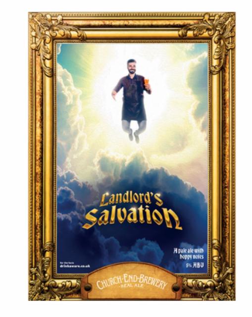 Landlord's Salvation 5.0%, Church End Brewery, England