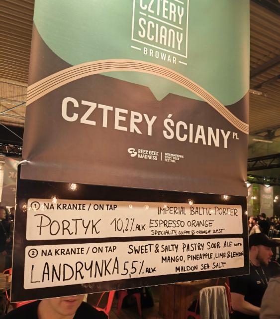 landrynka 5.5%, Cztery Ściany / Four Walls Brewery, Poland