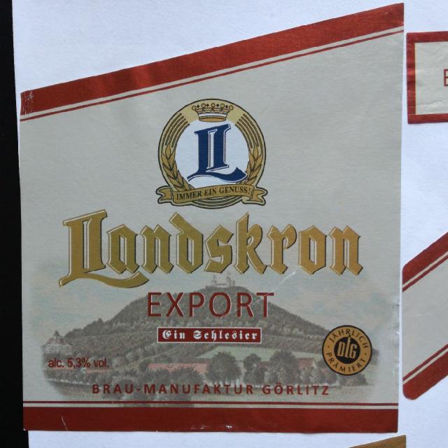 Export 5.3%, Landskron Brauerei, Germany