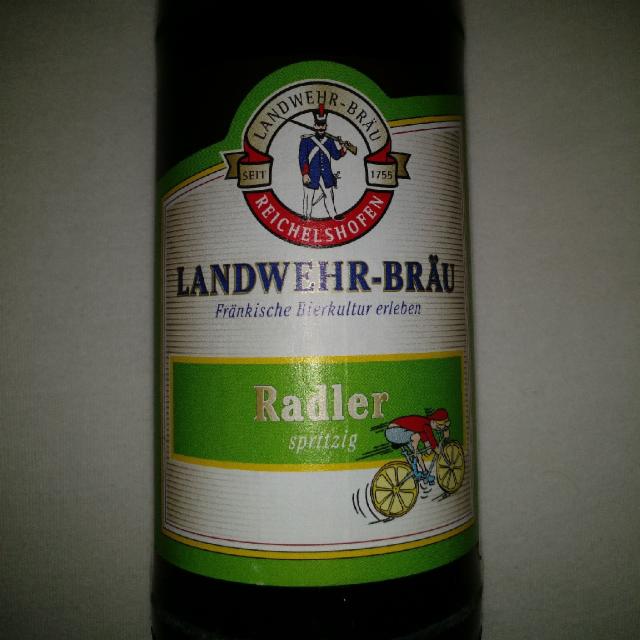 Landwehr-Bräu Radler spritzig 2.7%, Landwehr-Bräu, Germany