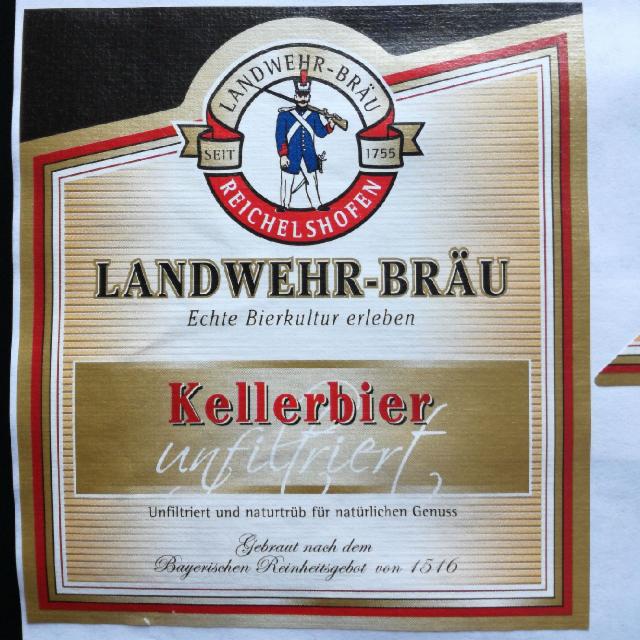 Landwehr Bräu Kellerbier, Landwehr Bräu Reichelshofen, Steinsfeld