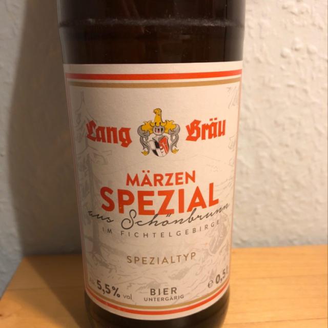 Lang Bräu Märzen Spezial, Lang Bräu Wunsiedel-Schönbrunn