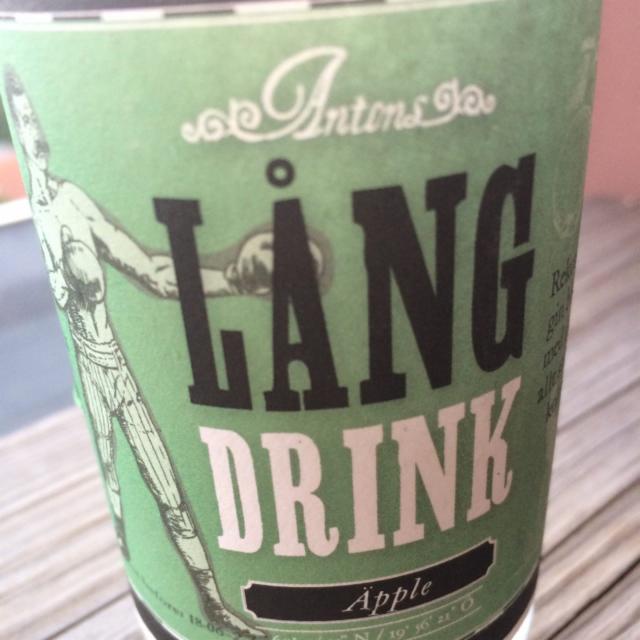 Antons Lång Drink Äpple 5.5%, Amalias Limonadfabrik, Finland