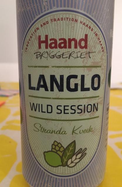 Langlo wild session stranda kveik 2.7%, Haandbryggeriet AS, Norway