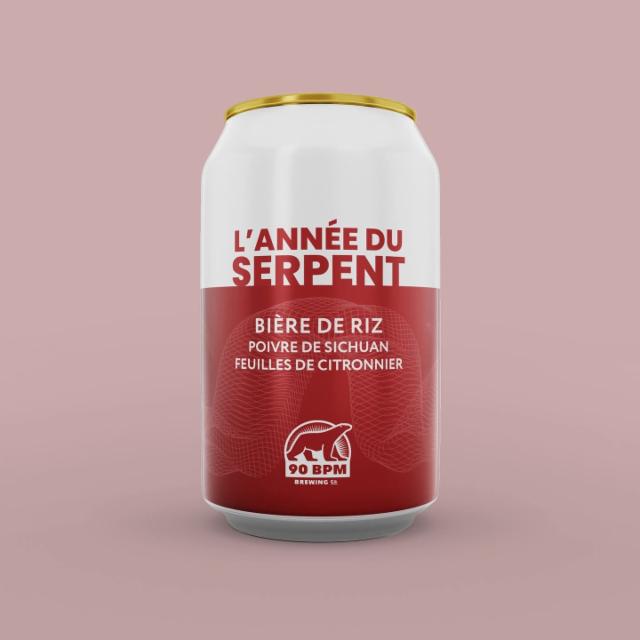 L'Année Du Serpent 5.0%, 90 BPM Brewing Co., France