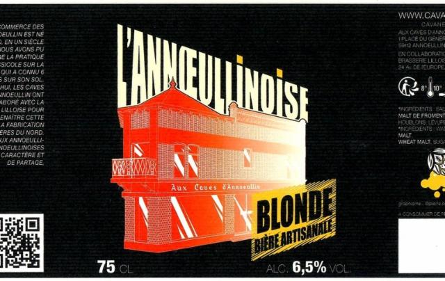L'Annœullinoise 6.5%, Brasserie Lilloise, France