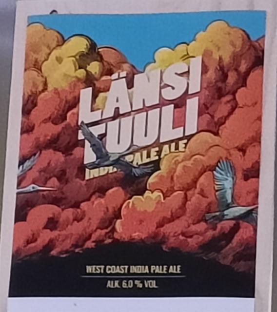 Länsituuli 6.0%, Varikko Panimo, Finland