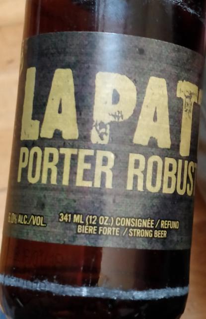 LAPATT PORTER ROBUSTE 6.0%, Brasserie Dunham, Canada