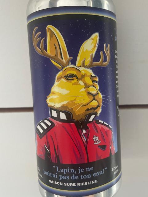 Lapin je ne boirai pas de ton eau! 4.5%, L'octant Microbrasserie Inc, Canada