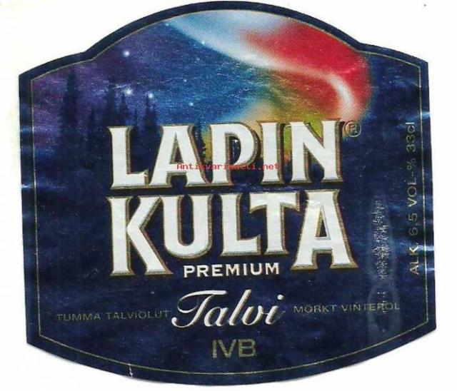 Lapin Kulta Talviolut IV B 6.4%, Hartwall (Royal Unibrew), Finland