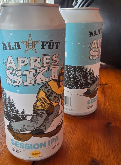 l'après ski 3.8%, Microbrasserie À La Fût, Canada