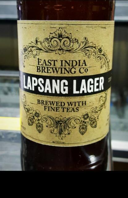 Lapsang Lager 5.0%, East India Brewing Co., England