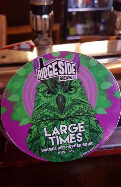 Large Tines 6.0%, Ridgeside Brewery, England