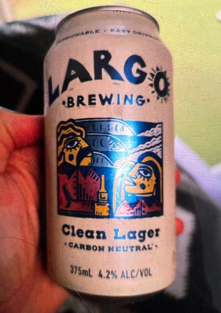 Largo Brewing Clean Lager, Pinnacle Drinks