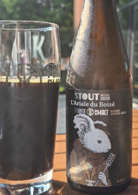 L'Ariale du Boisé 6.4%, La Forge du Malt - Microbrasserie, Canada