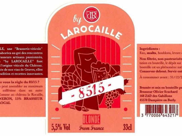 Larocaille 8515, Brasseur Olivier Schuchard [Closed]