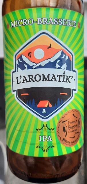 L'aromatik' IPA, Microbrasserie L'Aromatik'