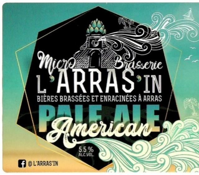 L'Arras'In American Pale Ale 5.5%, Microbrasserie L'Arras'In, France