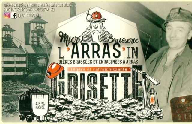 L'Arras'In Grisette 4.5%, Microbrasserie L'Arras'In, France