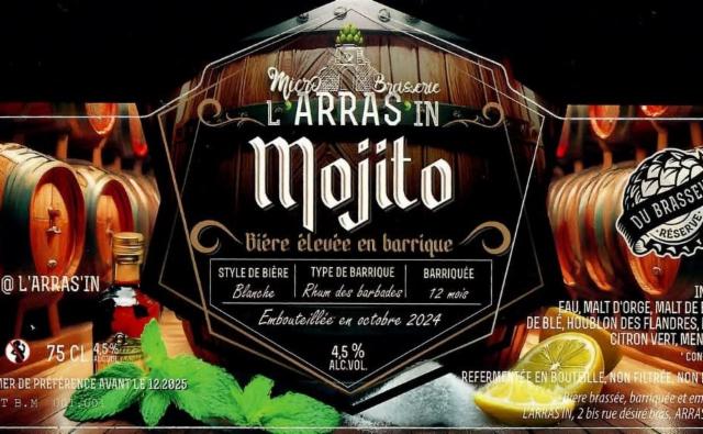 L'Arras'In Mojito, Microbrasserie L'Arras'In