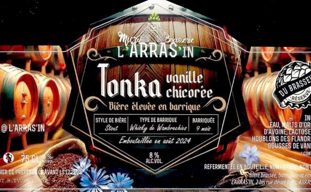 L'Arras'In Tonka 8.0%, Microbrasserie L'Arras'In, France