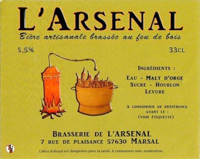L'Arsenal, Brasserie De L'Arsenal