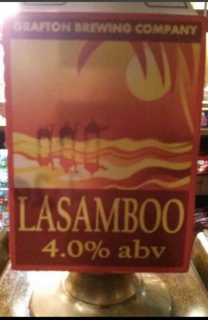 Lasamboo 4.0%, Grafton Brewing Co., England