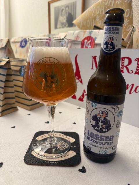 Lasser Alkoholfrei 0.4%, Privatbrauerei Lasser, Germany