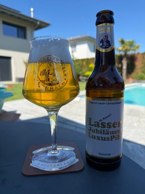 Lasser Jubiläums LuxusPils 5.0%, Privatbrauerei Lasser, Germany