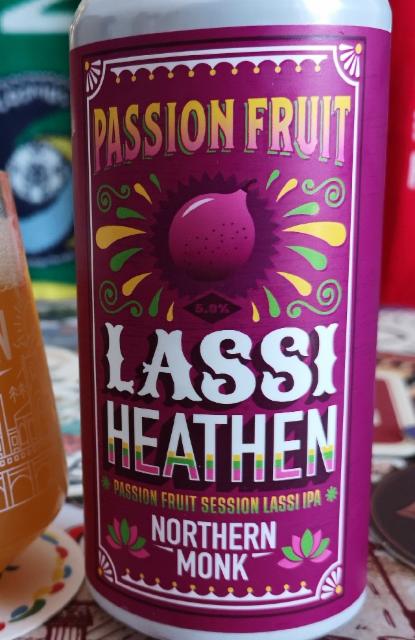 Passion Fruit Lassi Heathen / Session Lassi IPA (2022) 5.0%, Northern Monk Brew Co., England