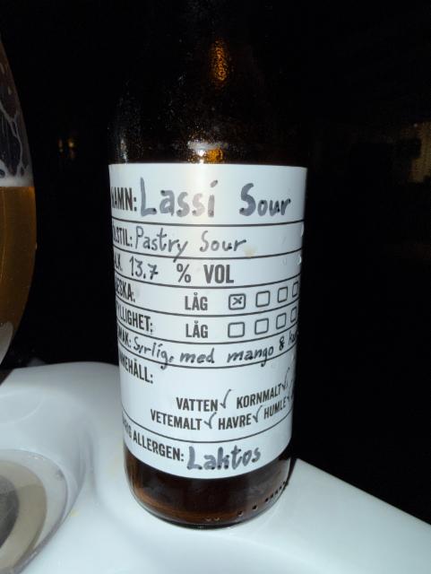 Lassi Sour 13.7%, Nornir Brewery, Sweden