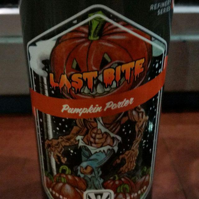 Last Bite Pumpkin Porter 6.5%, Stack Brewing, Canada
