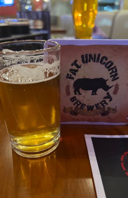 Last Call Blonde 5.0%, Fat unicorn Brewery, Canada