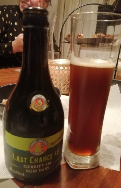 Last Chance 49 12.0%, Karmeliten Brauerei Straubing, Germany