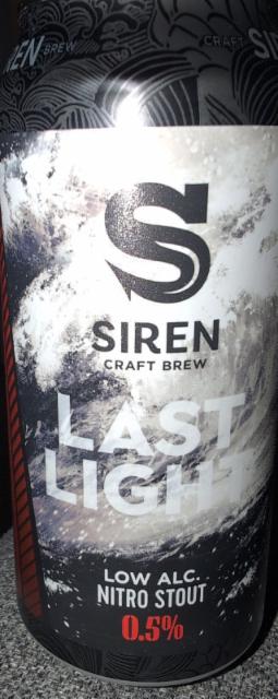 Last Light 0.5%, Siren Craft Brew, England