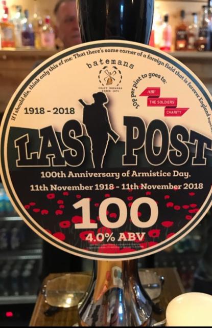 Last Post 4.0%, Batemans Brewery, England