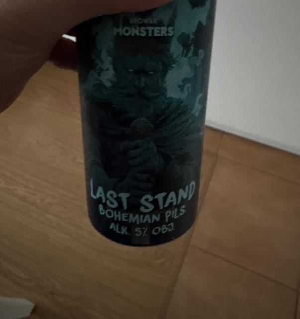 Last stand bohemians pils 5.0%, Browar Monsters, Poland