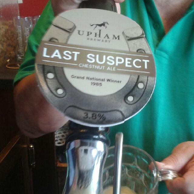 Last Suspect 3.8%, Upham Brewery, England
