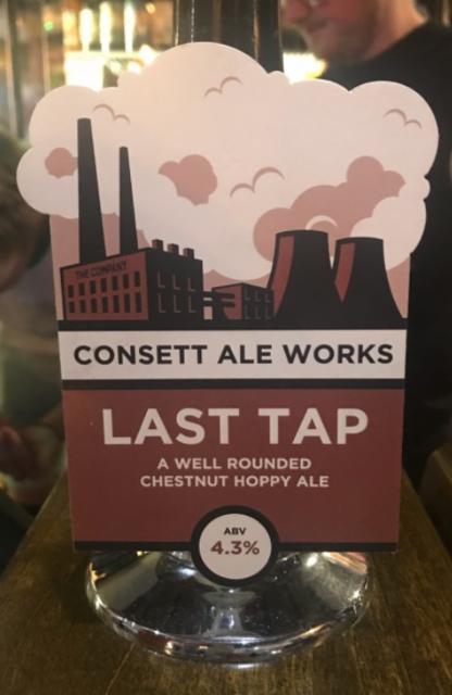 Last Tap 4.3%, The Consett Ale Works, England