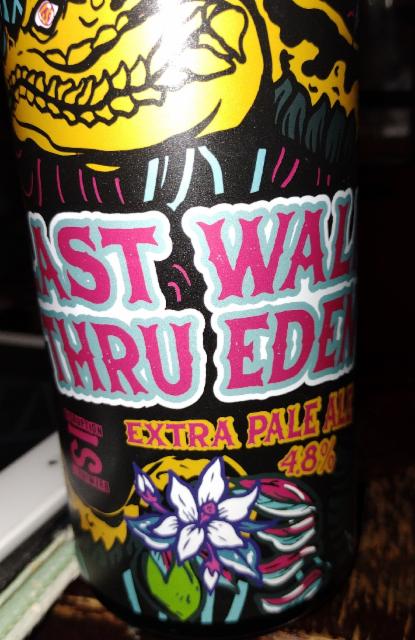 Last walk thru eden 4.8%, Disruption is Brewing, England