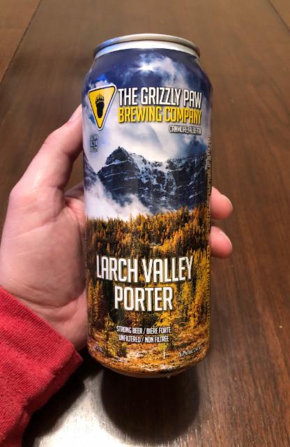 Latch Valley 5.7%, The Grizzly Paw Brewing Company, Canada
